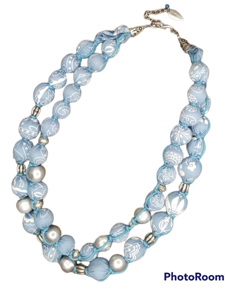 📿Coldwater Creek📿 Bandana Bead Necklace - Picture 2 of 4